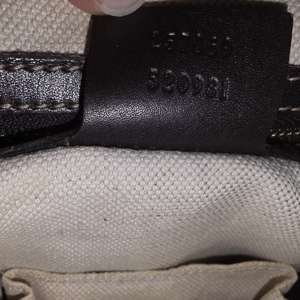 Gucci Brown GG Canvas | Top-Handle Satchel | GG Interlocking Hearts | RARE FIND